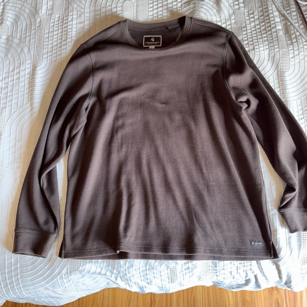 Legendary outfitters Brown Long Sleeve sweater